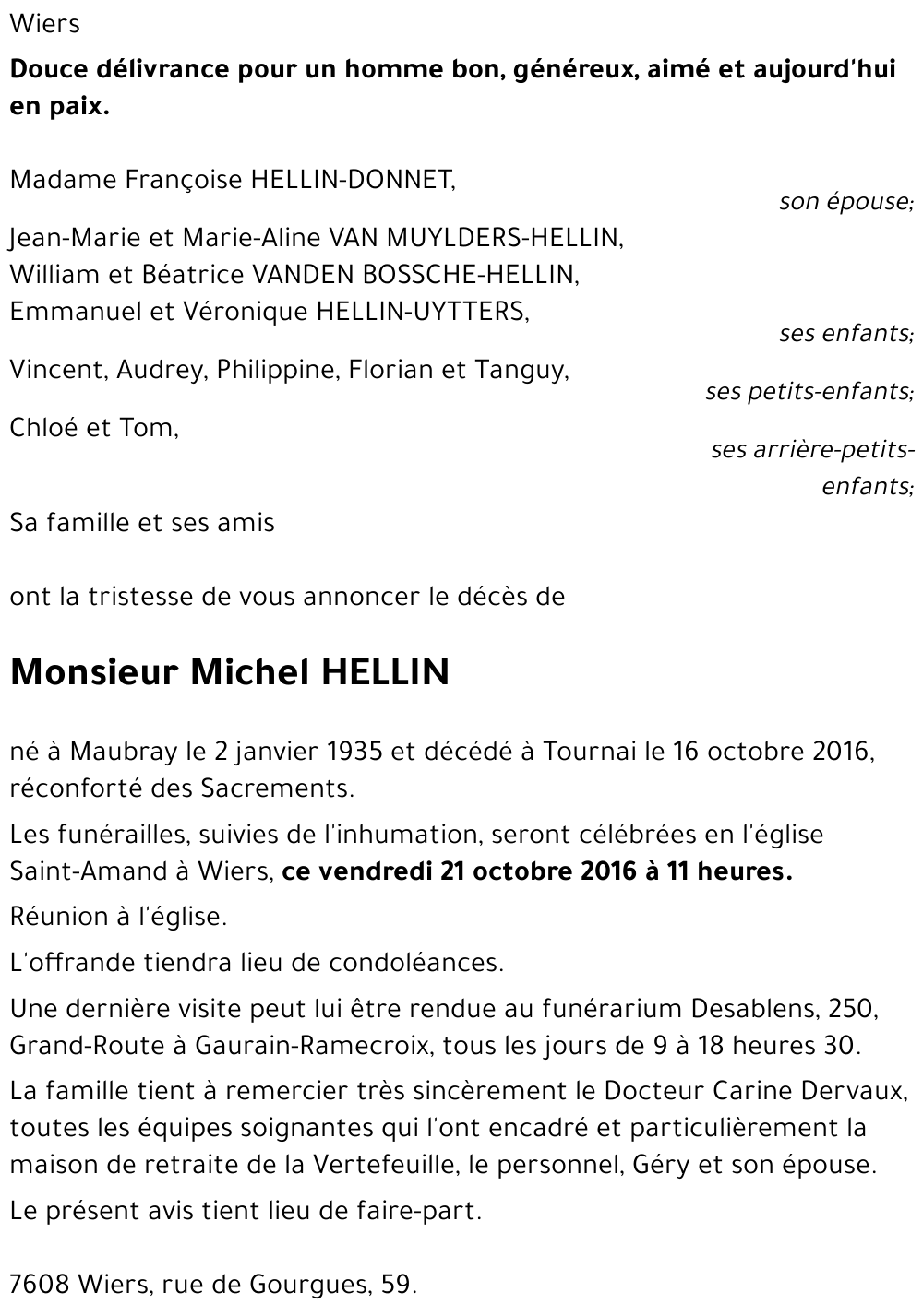 Michel HELLIN