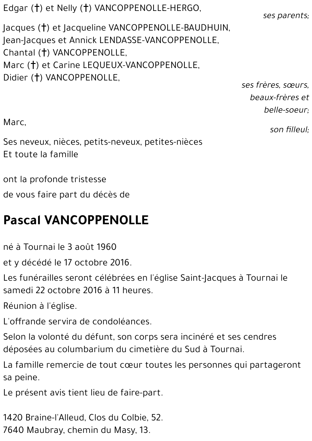 Pascal VANCOPPENOLLE