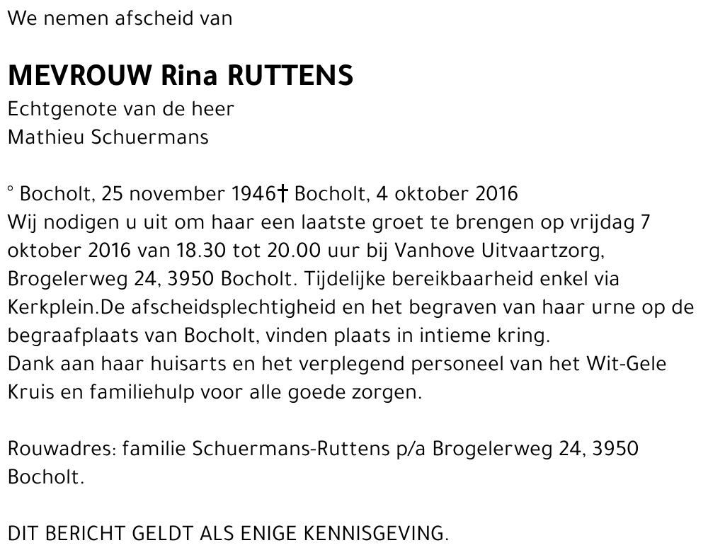Rina Ruttens