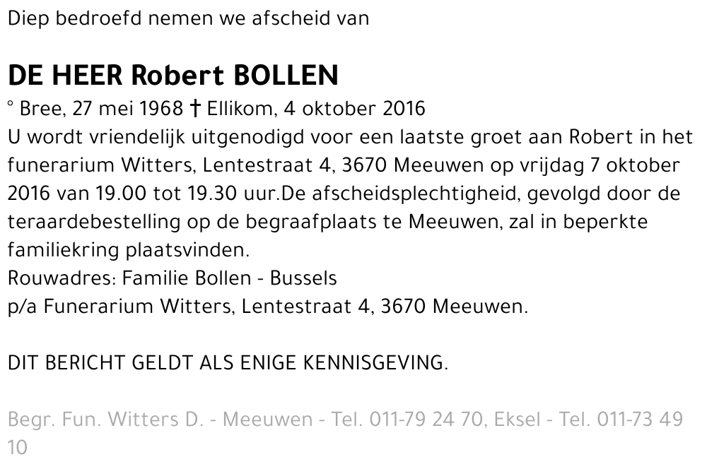 Robert Bollen