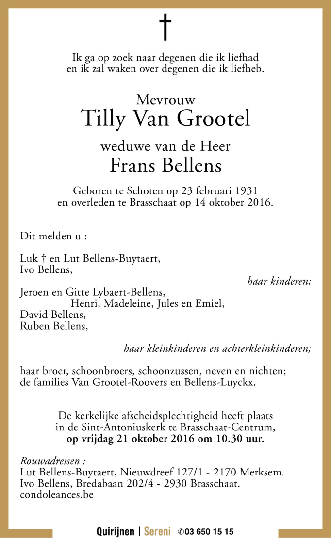 Tilly Van Grootel