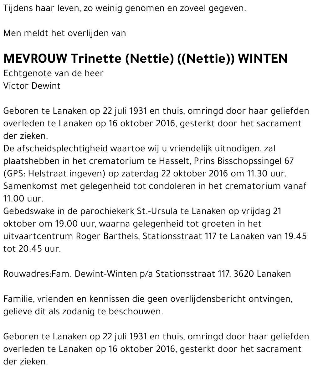 Trinette Winten