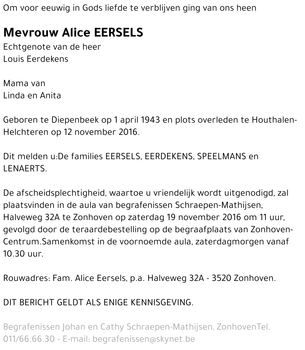 Alice Eersels