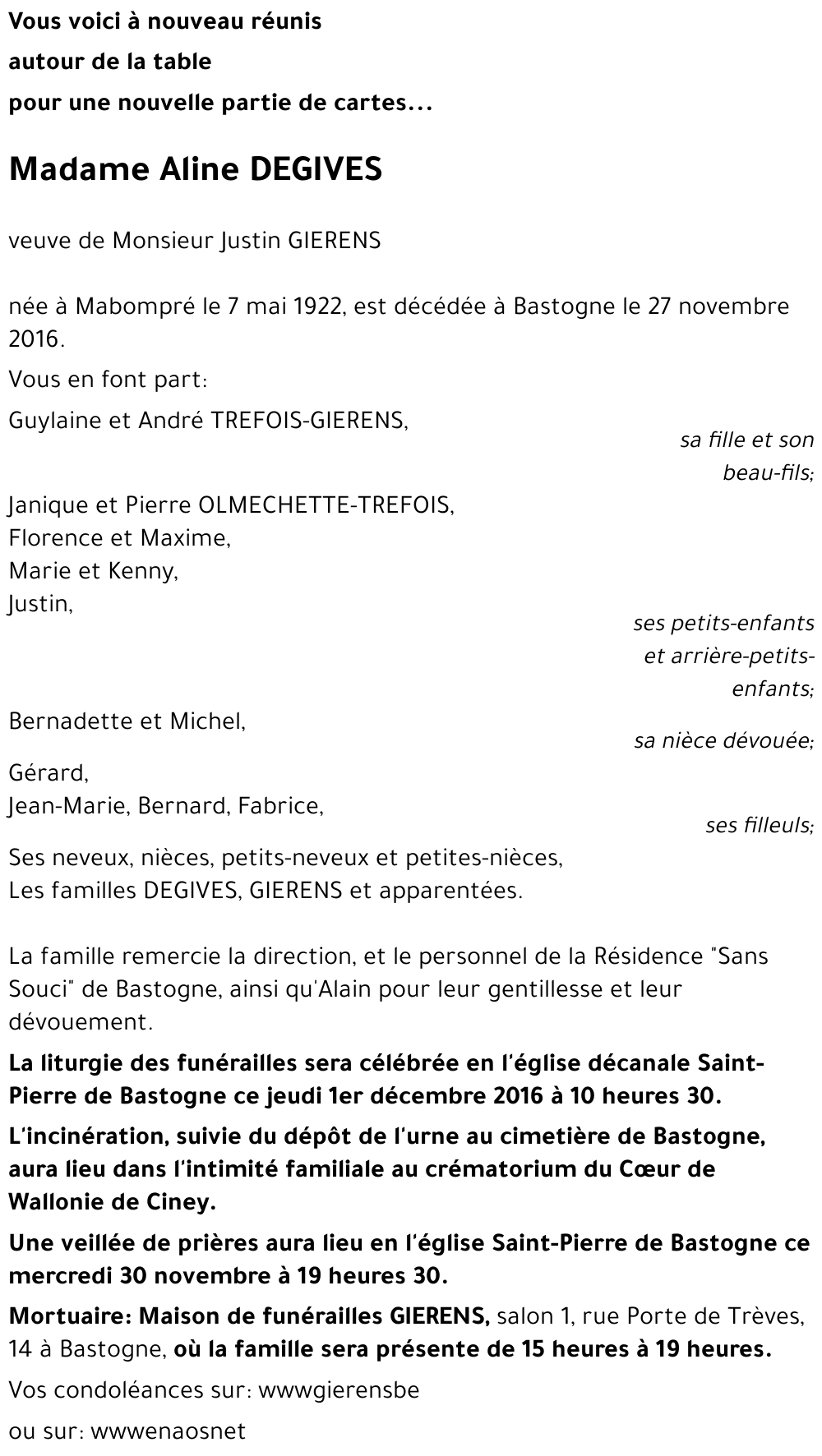 Aline DEGIVES