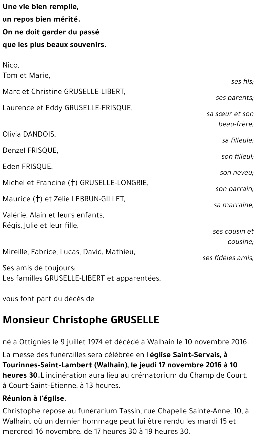 Christophe GRUSELLE
