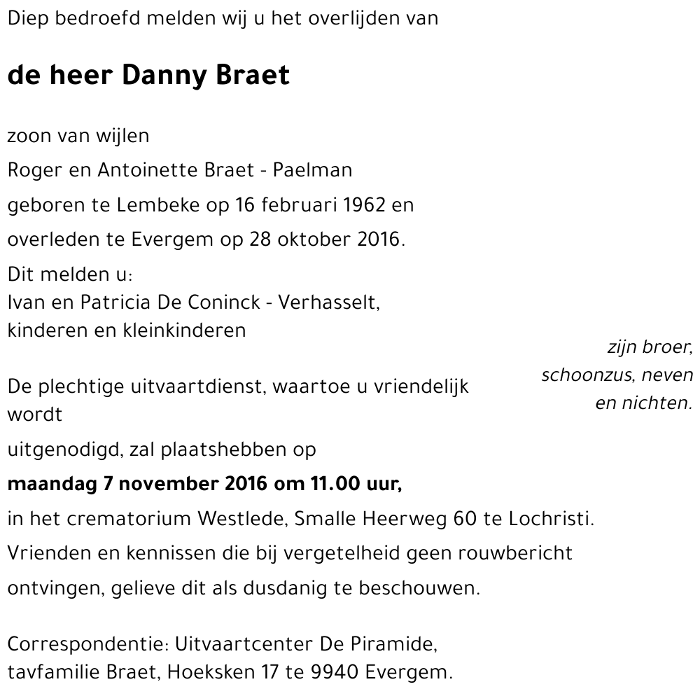 Danny Braet