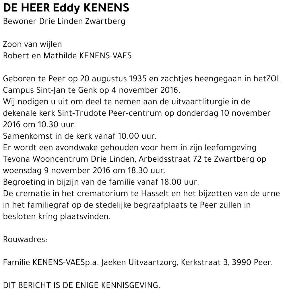 Eddy Kenens