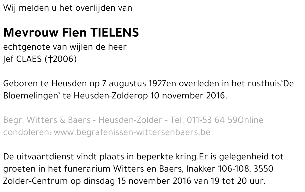 Fien Tielens