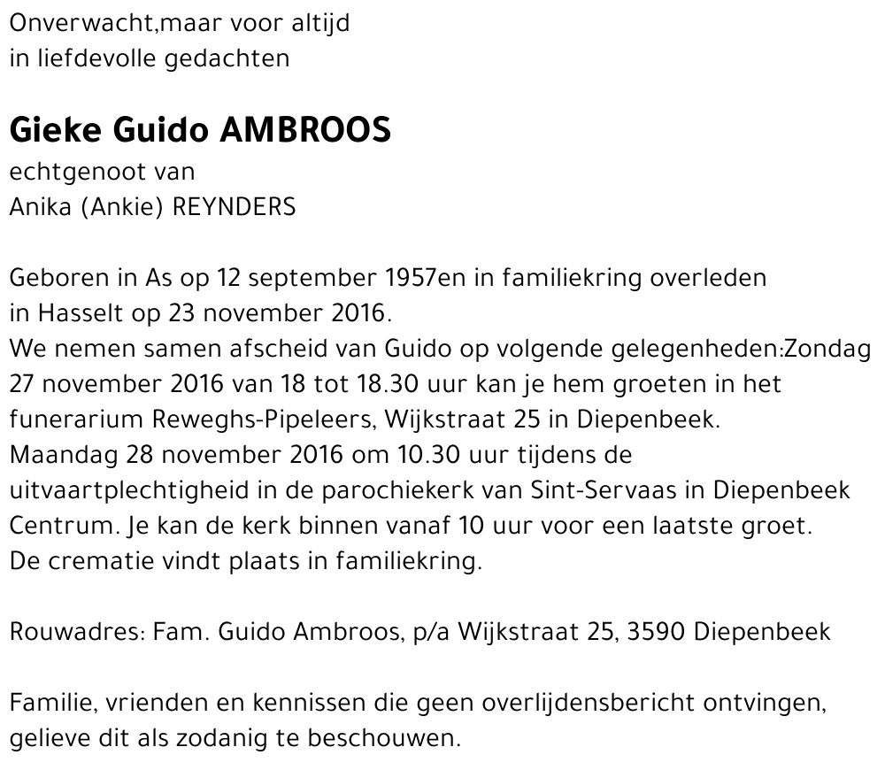 Gieke Guido Ambroos