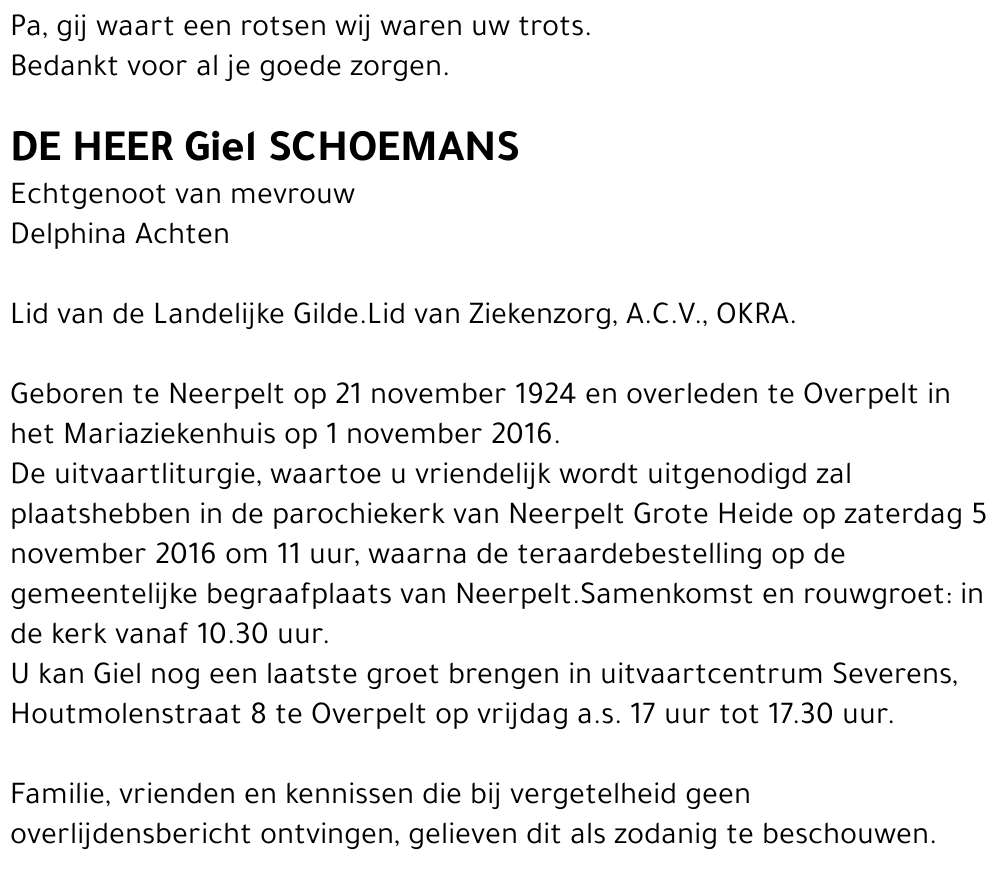 Giel Schoemans