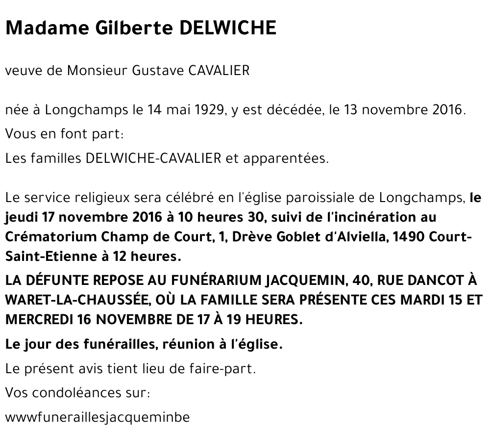 Gilberte Delwiche