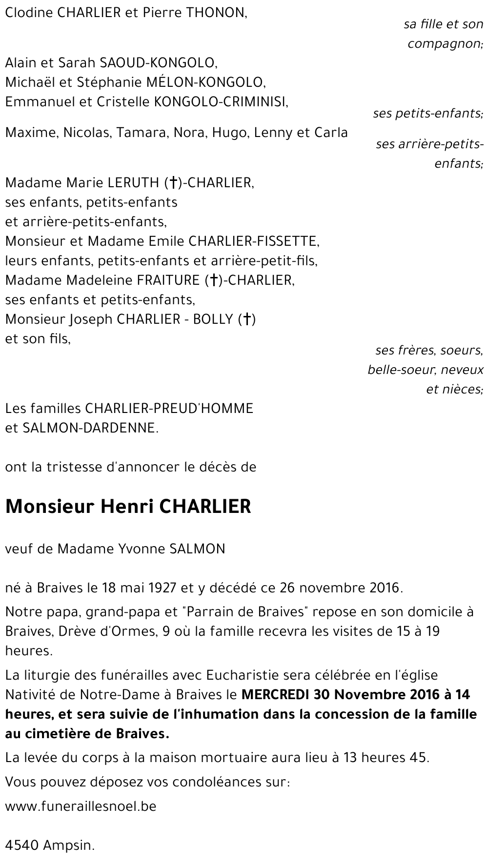 Henri CHARLIER