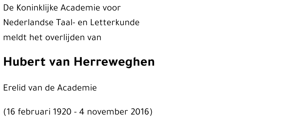 Hubert van Herreweghen