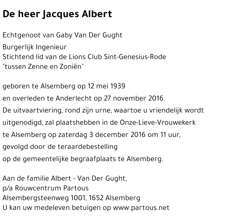 Jacques Albert