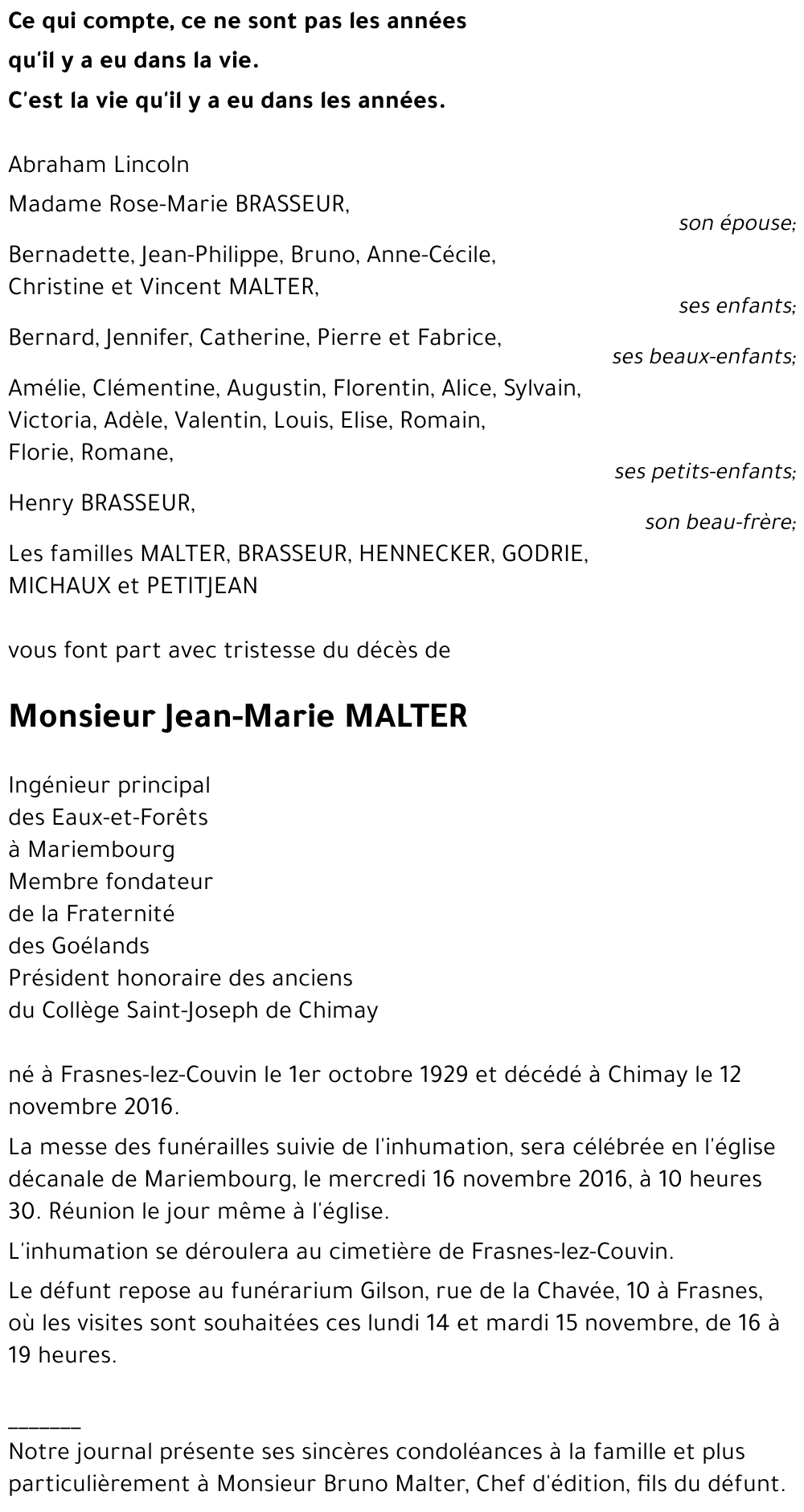 Jean-Marie MALTER