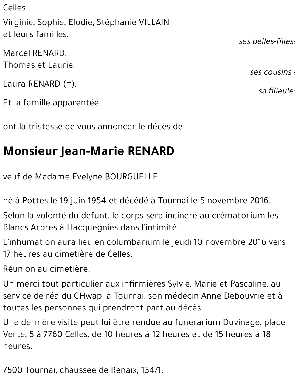 Jean-Marie RENARD