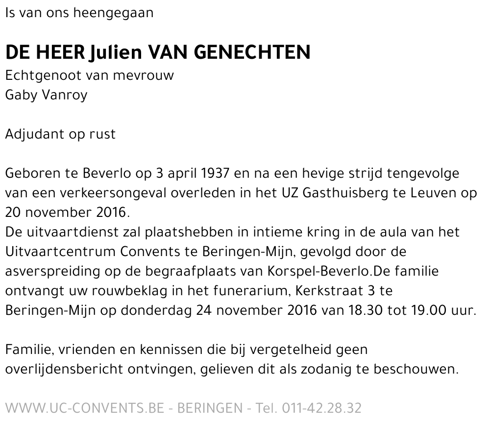 Julien Van Genechten