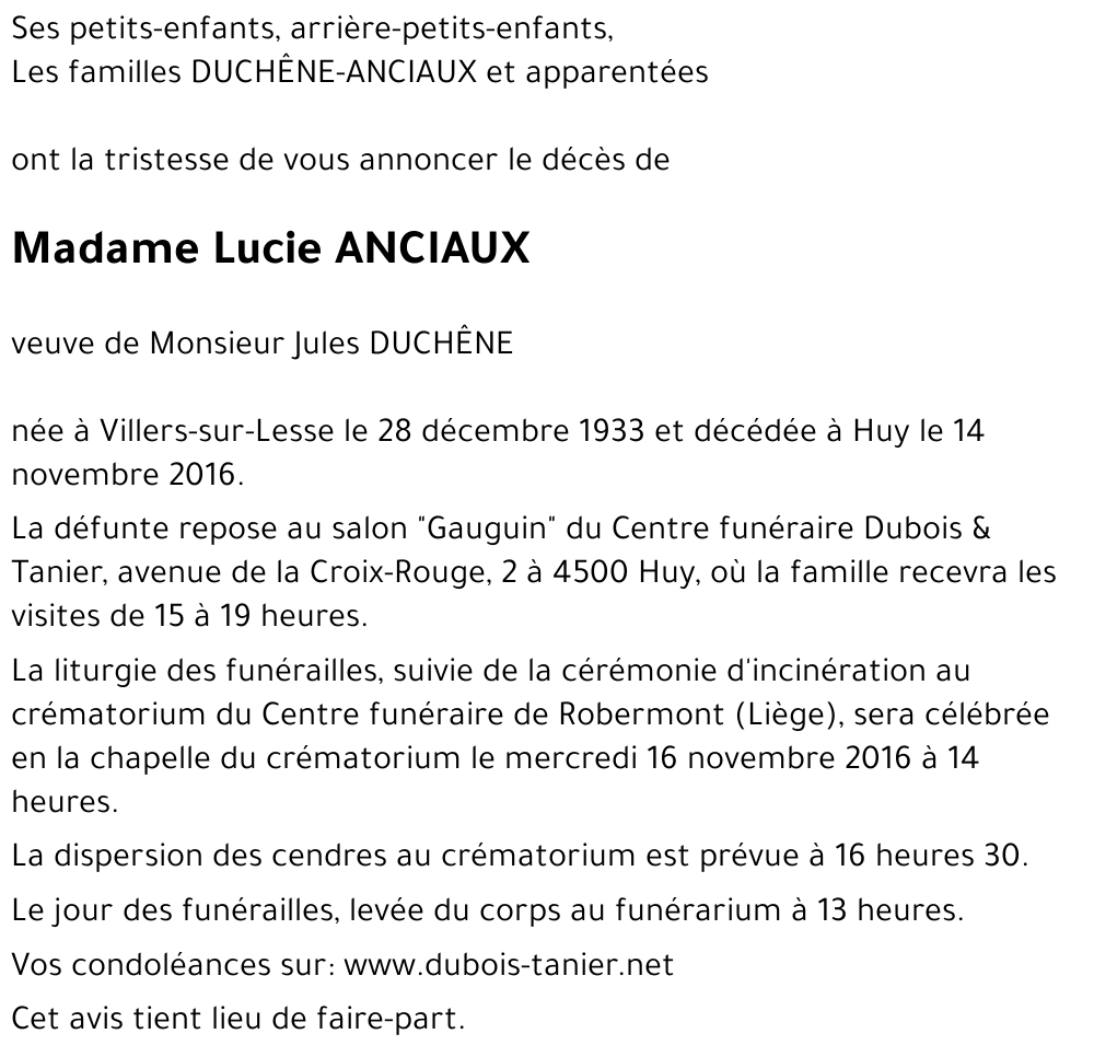 Lucie ANCIAUX