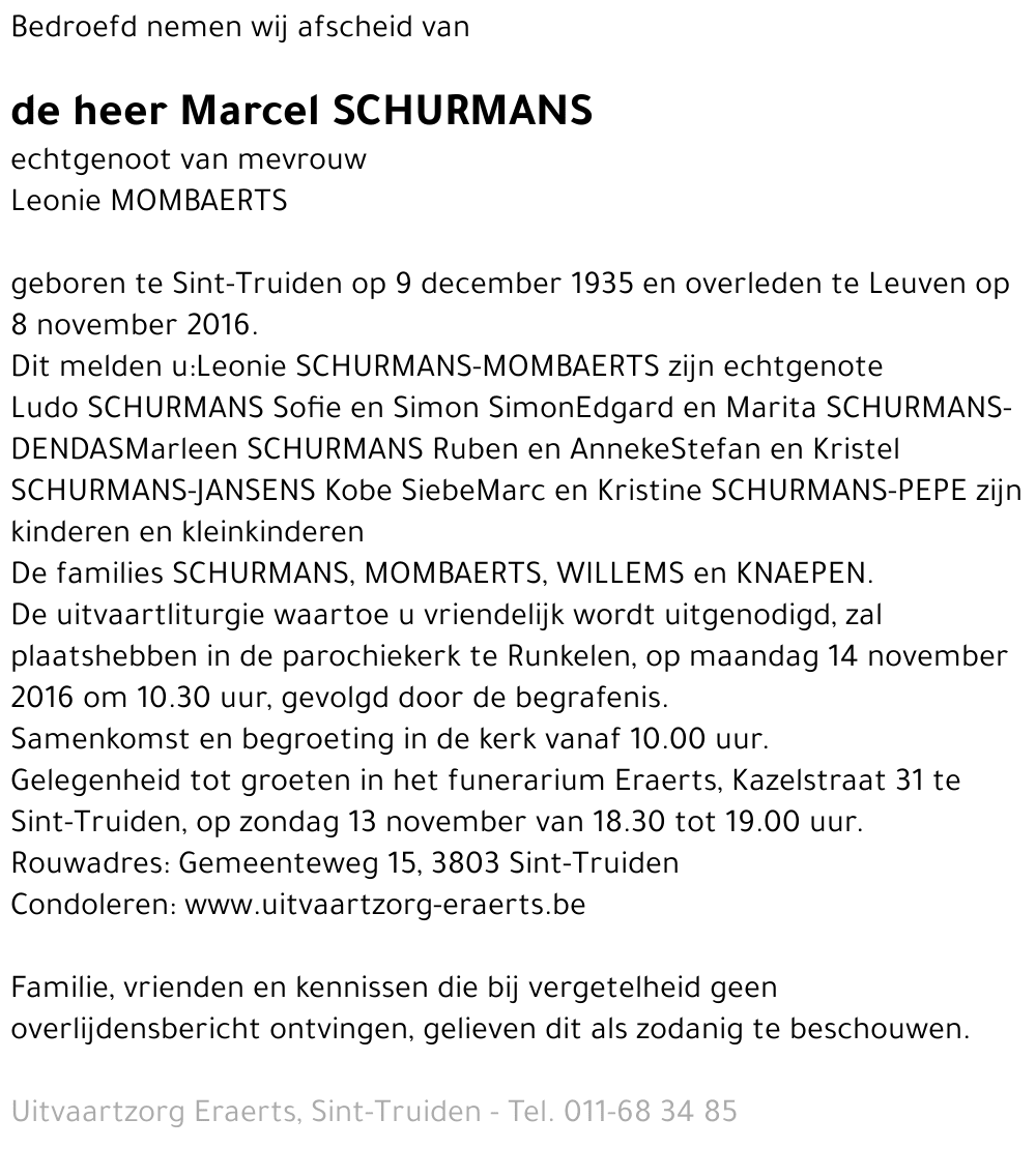 Marcel Schurmans