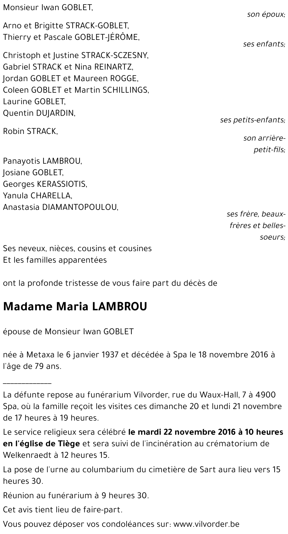 Maria LAMBROU