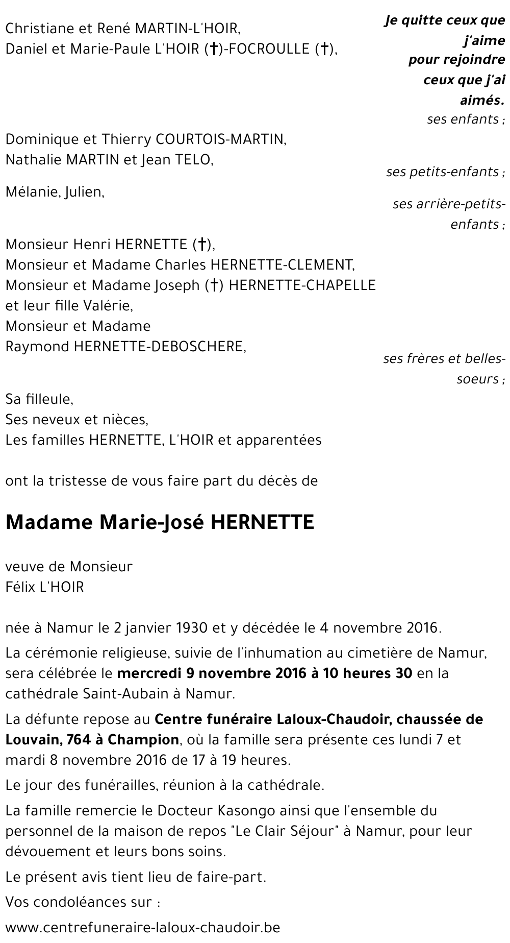 Marie-José HERNETTE