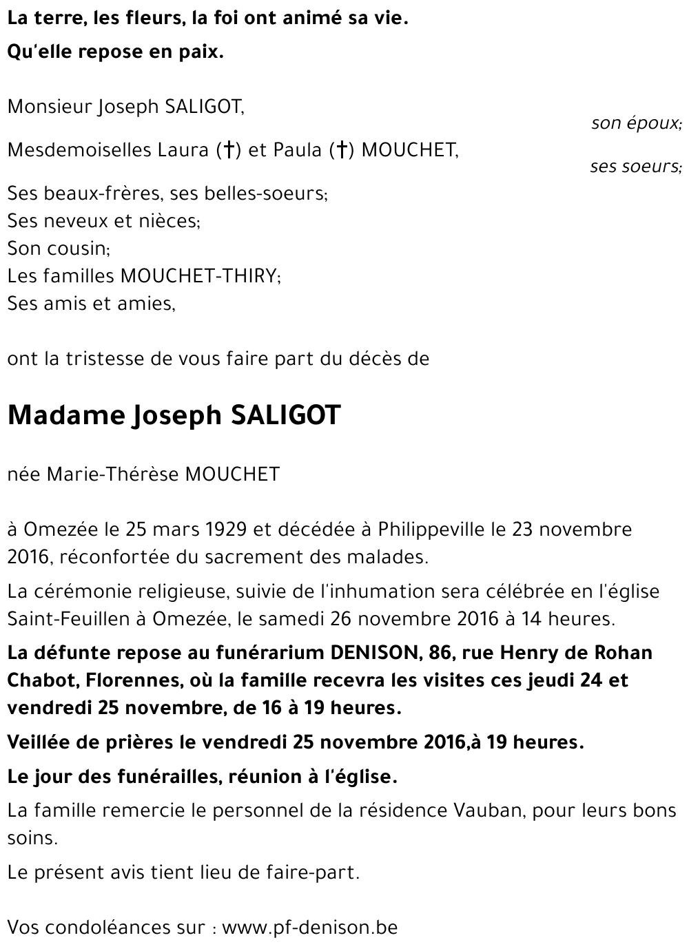 Marie-Thérèse MOUCHET