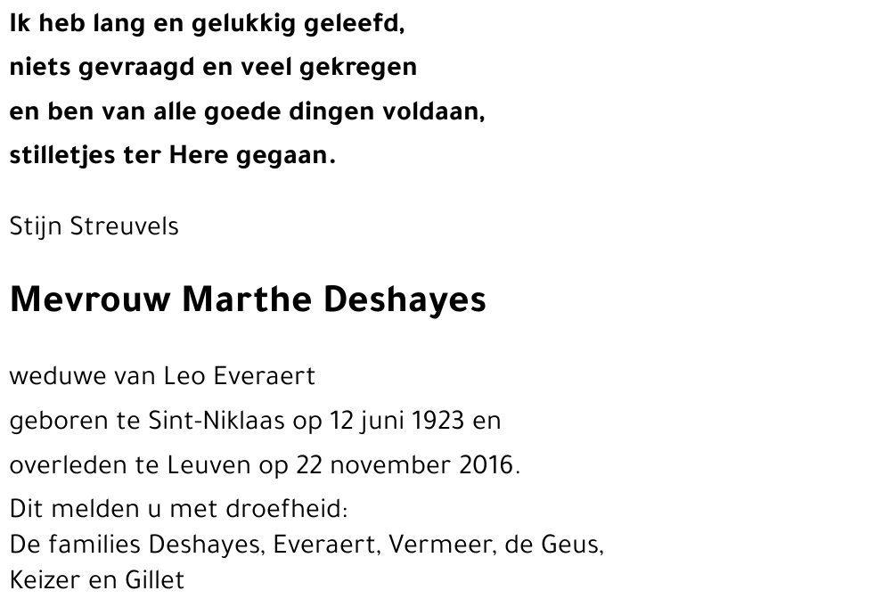 Marthe Deshayes