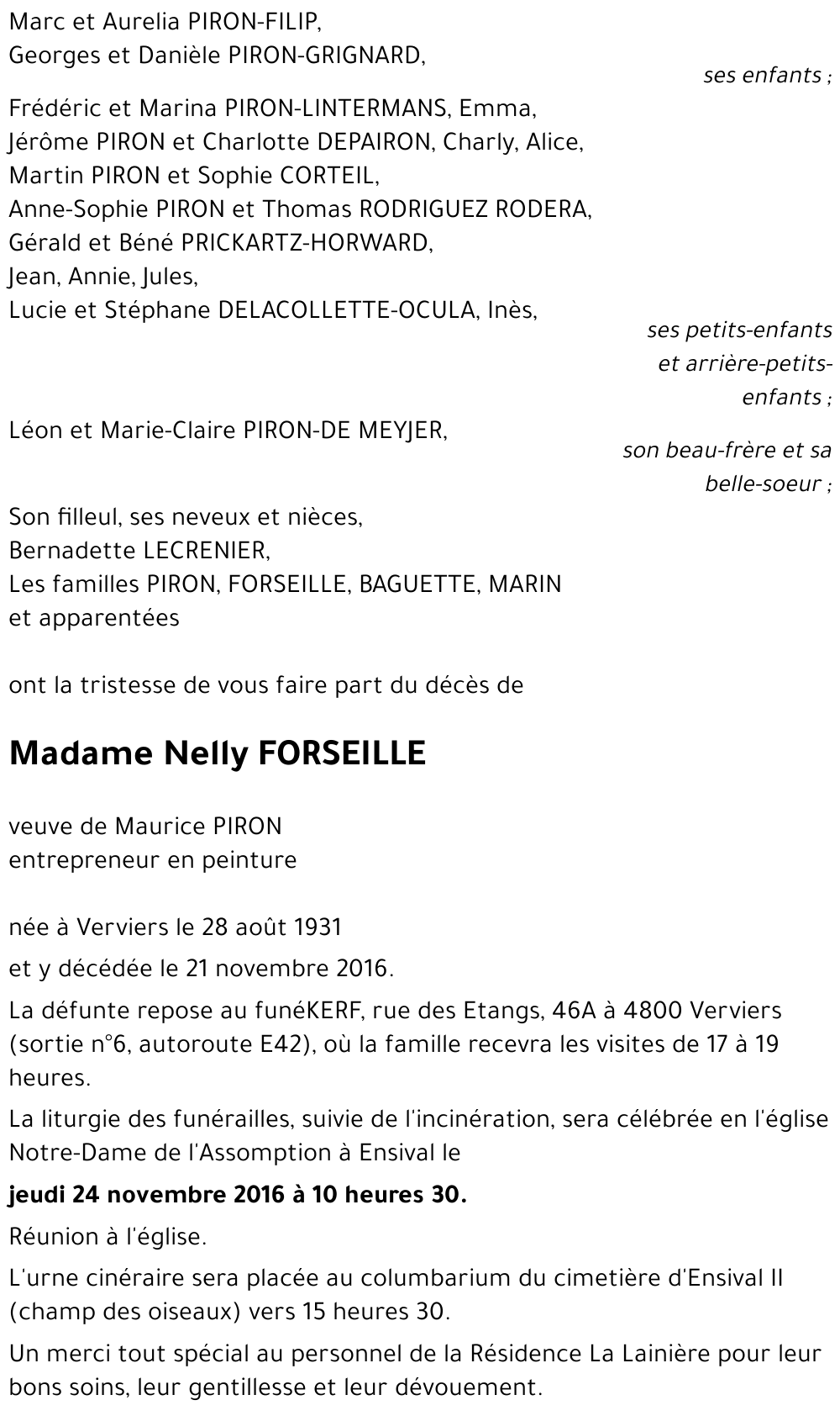 Nelly FORSEILLE