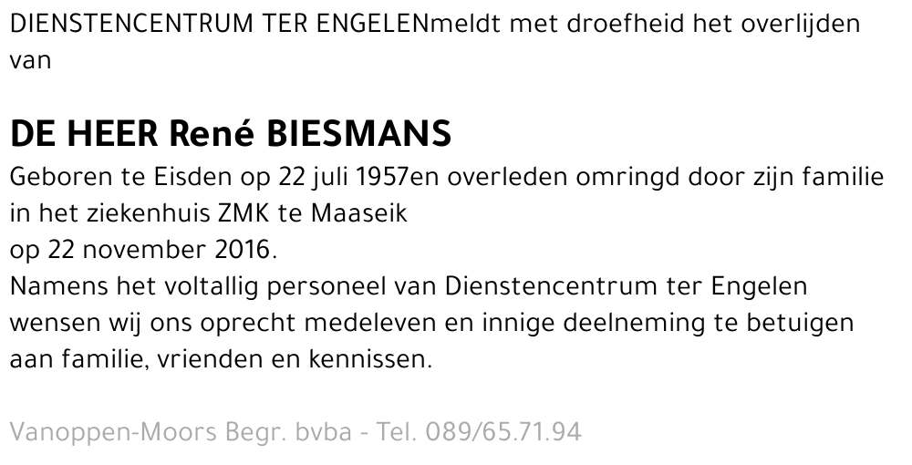 René Biesmans