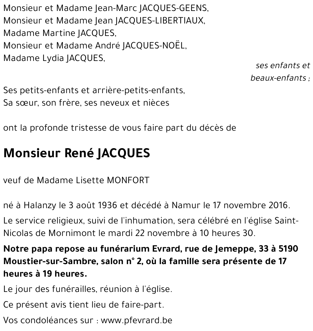 René JACQUES