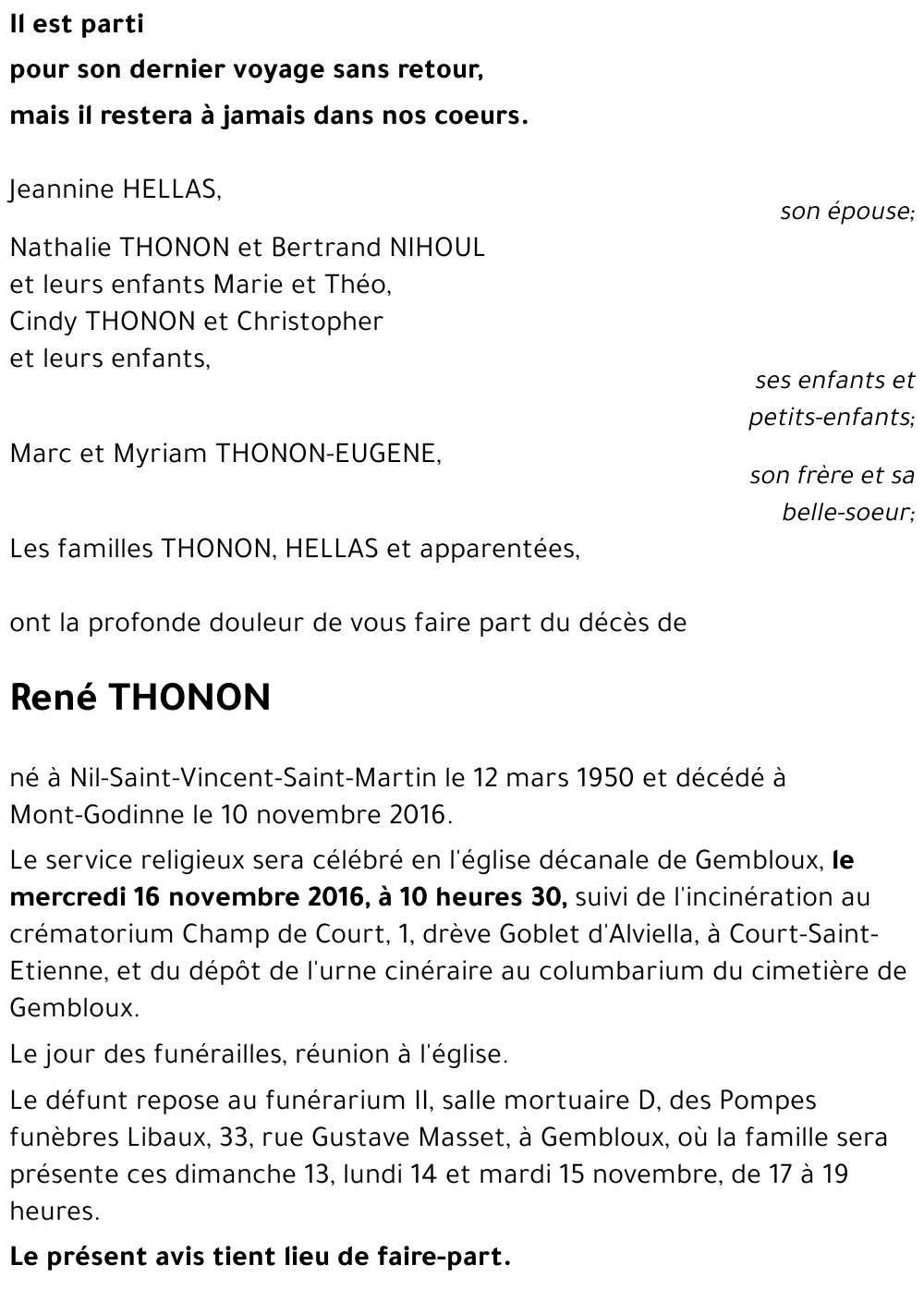 René THONON