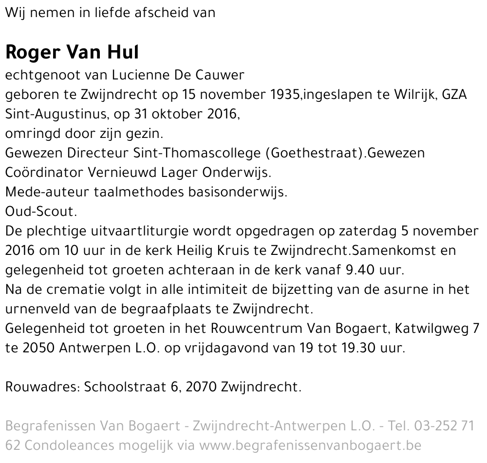 Roger Van Hul