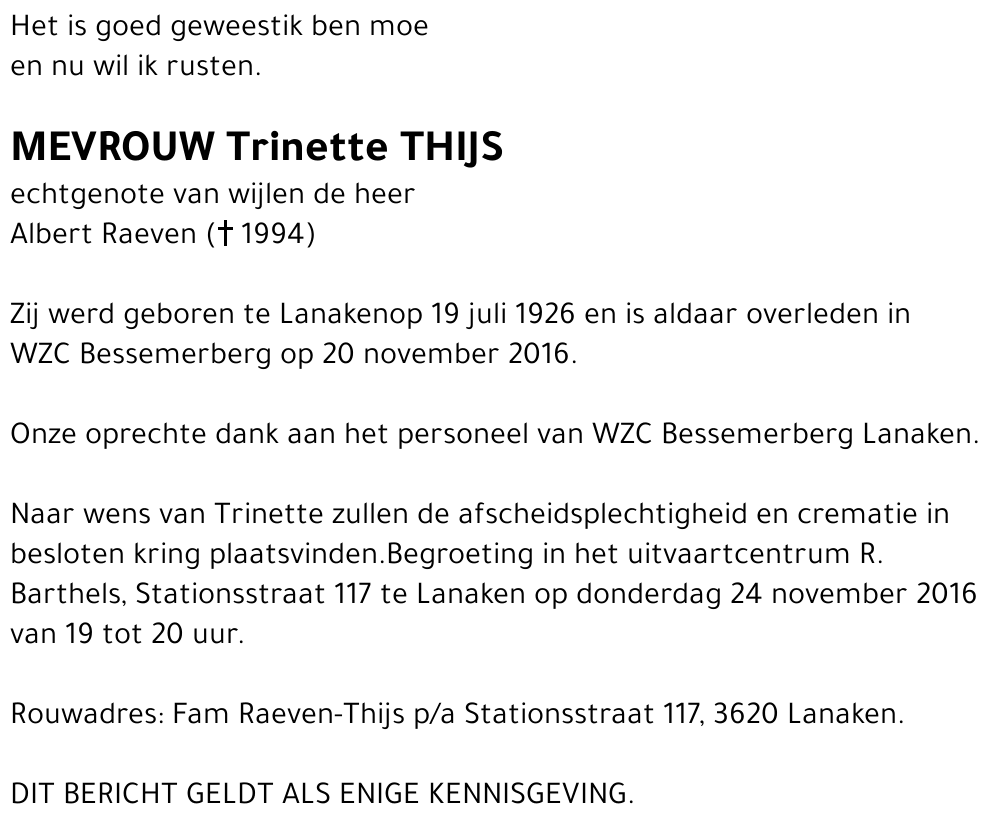 Trinette Thijs