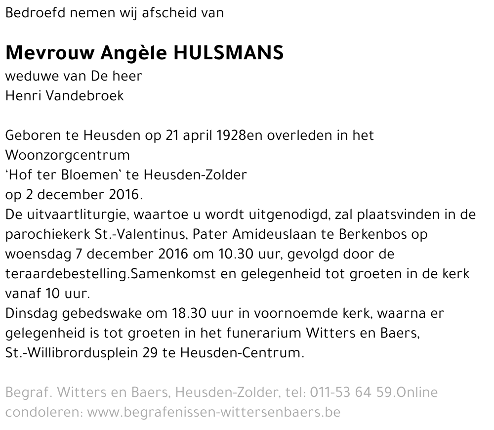 Angèle Hulsmans