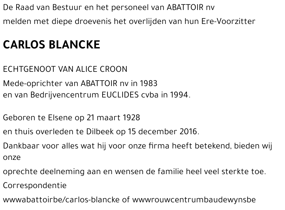 Carlos Blancke