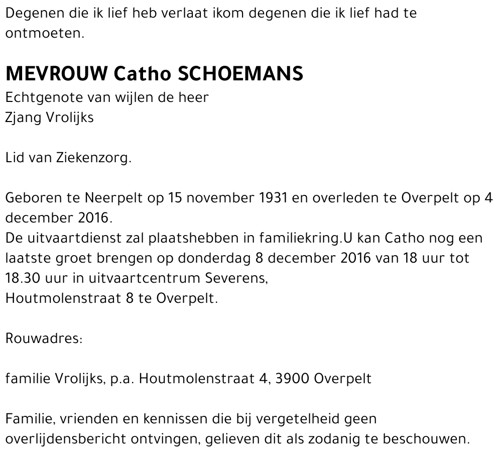 Catho Schoemans