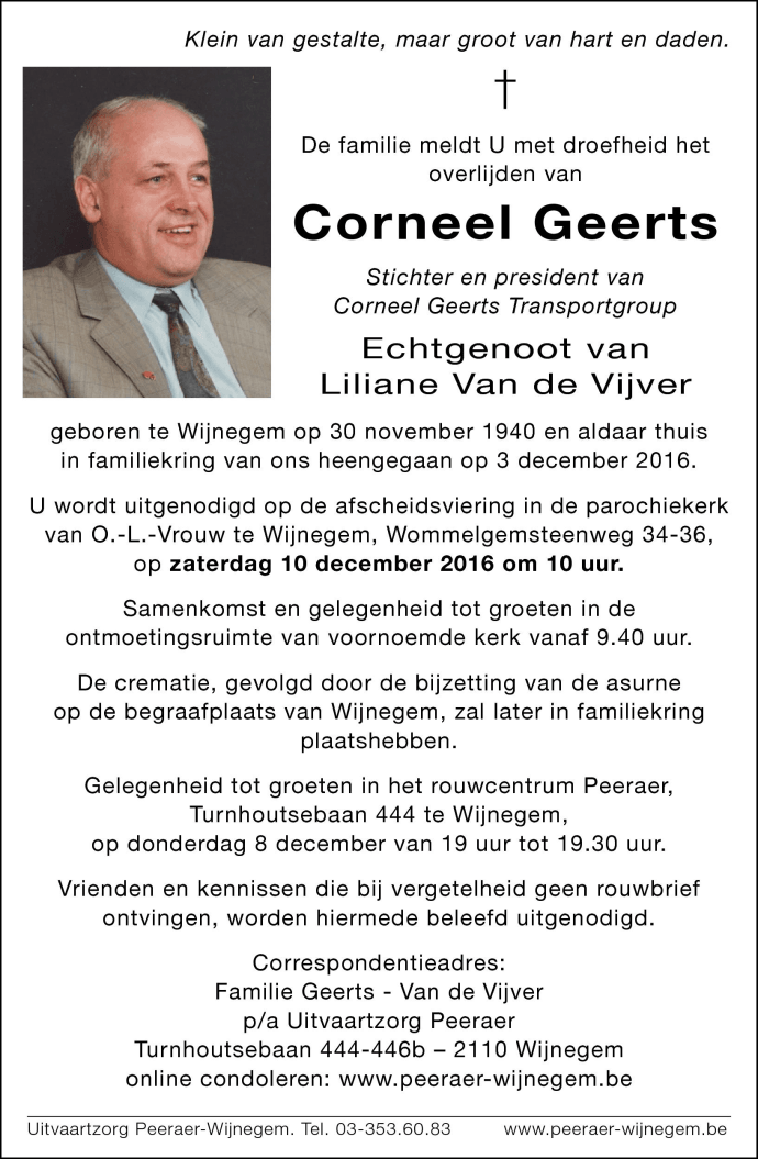 Corneel Geerts