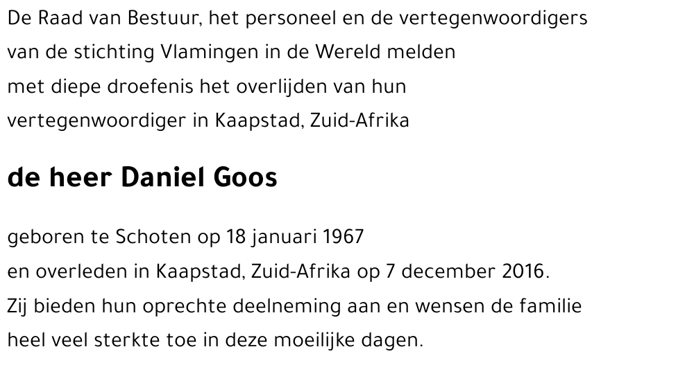 Daniel Goos
