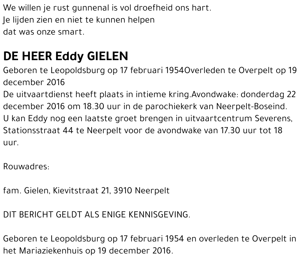 Eddy Gielen