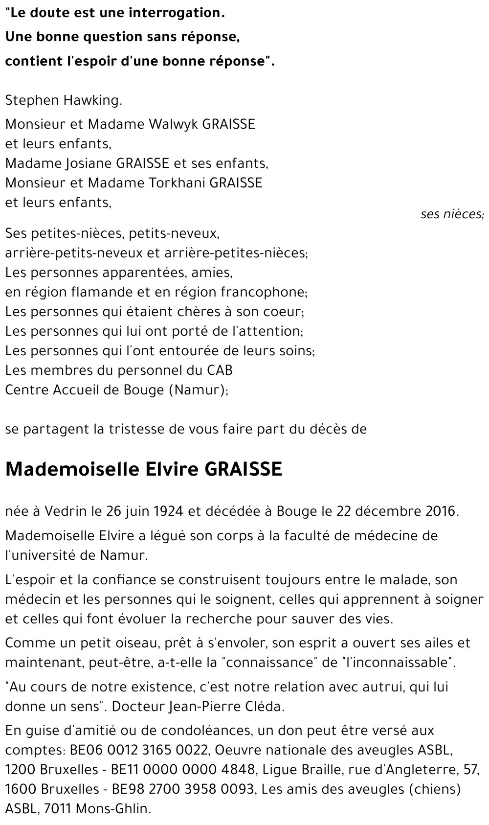 Elvire GRAISSE