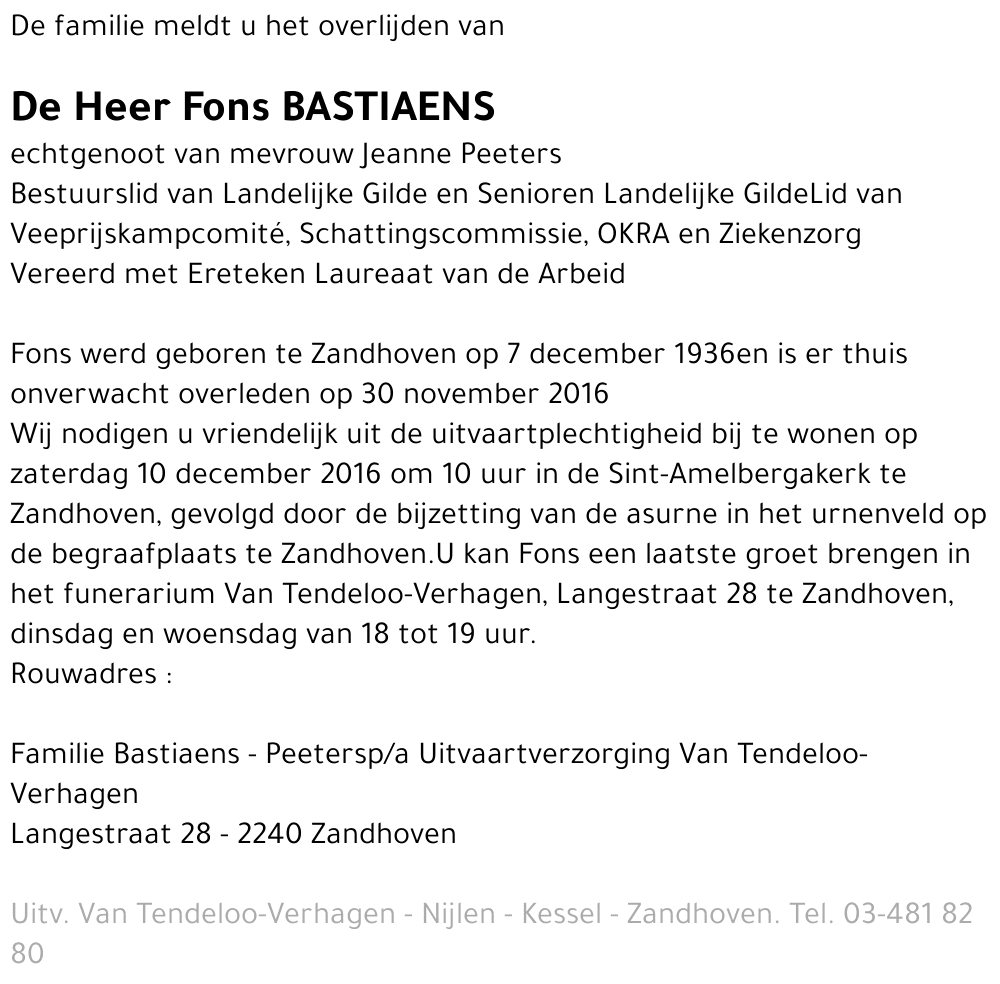 Fons Bastiaens