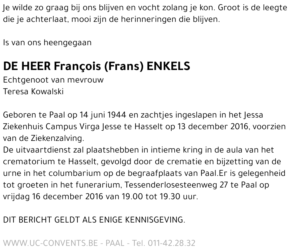 François Enkels