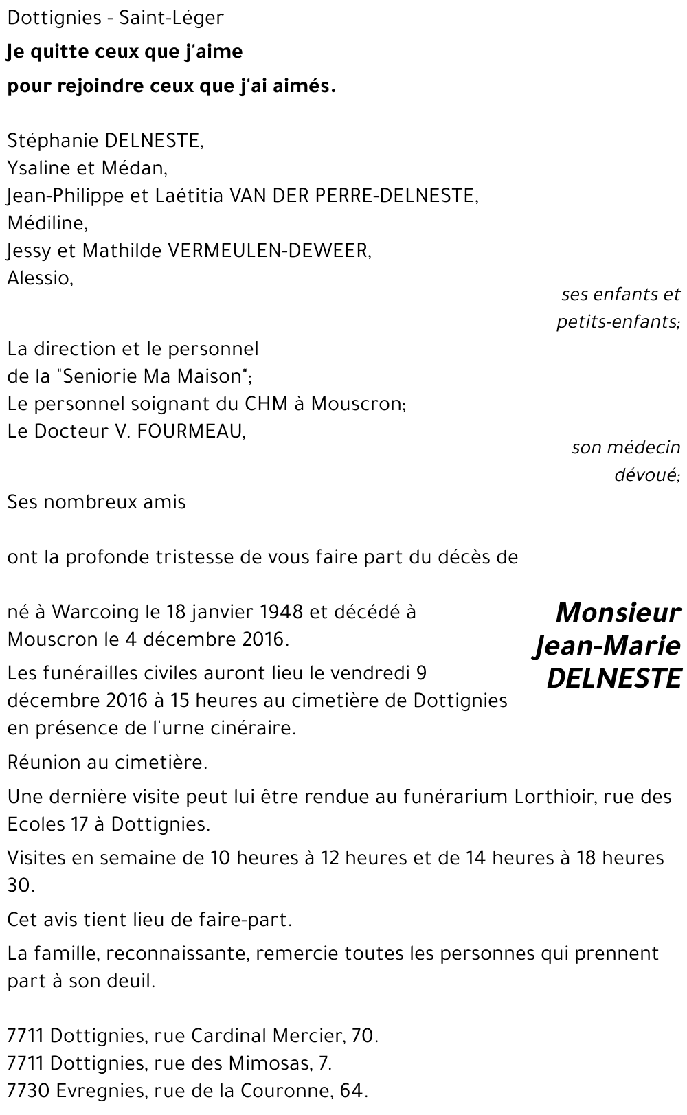 Jean-Marie DELNESTE