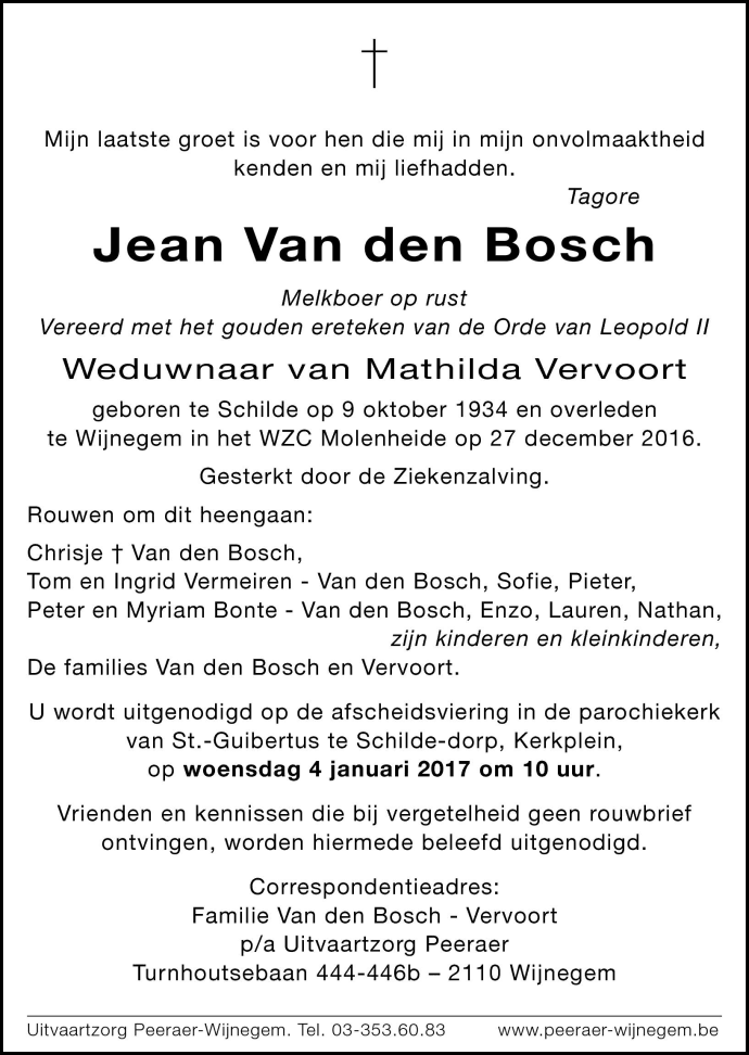 Jean Van den Bosch