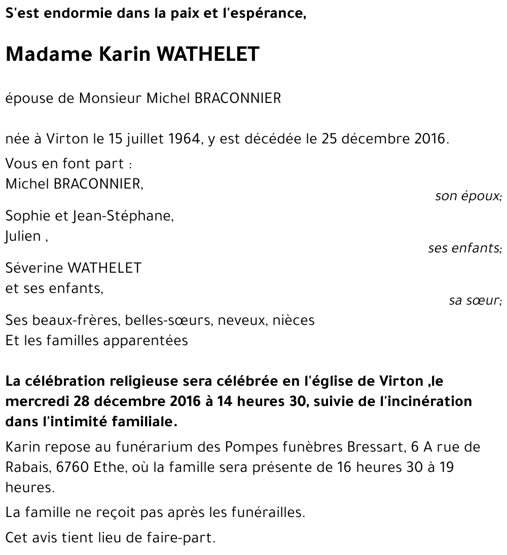Karin WATHELET 