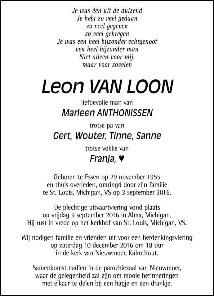 Leon Van Loon