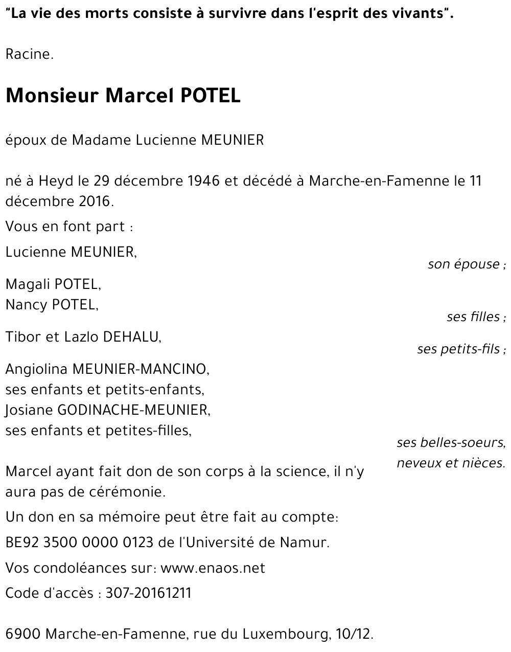 Marcel POTEL
