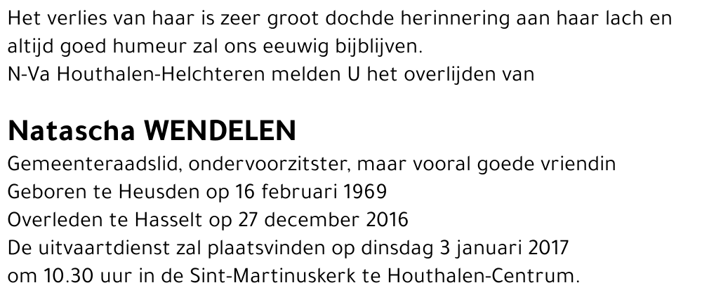 Natascha Wendelen