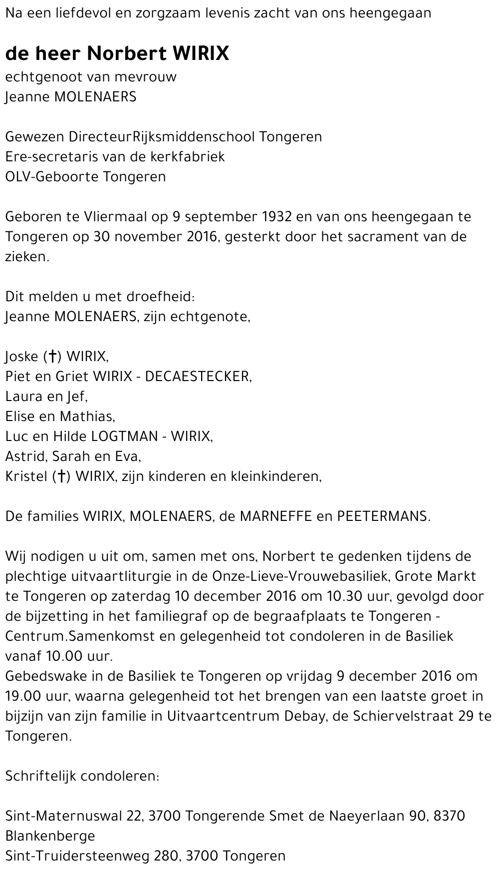 Norbert WIRIX