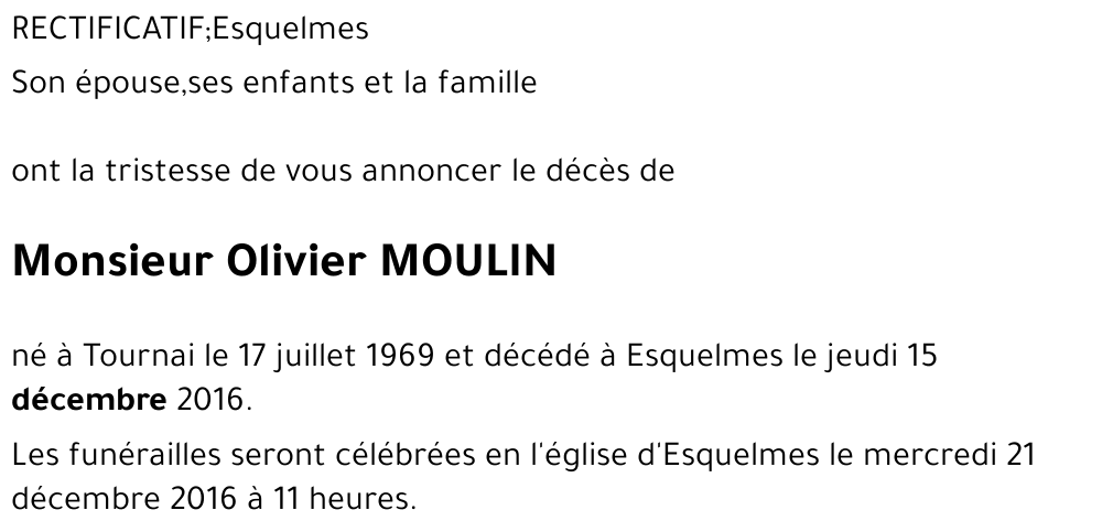 Olivier MOULIN